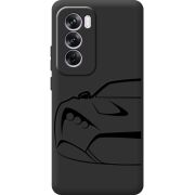 Черный чехол BoxFace OPPO Reno 12 Pro Sportcar