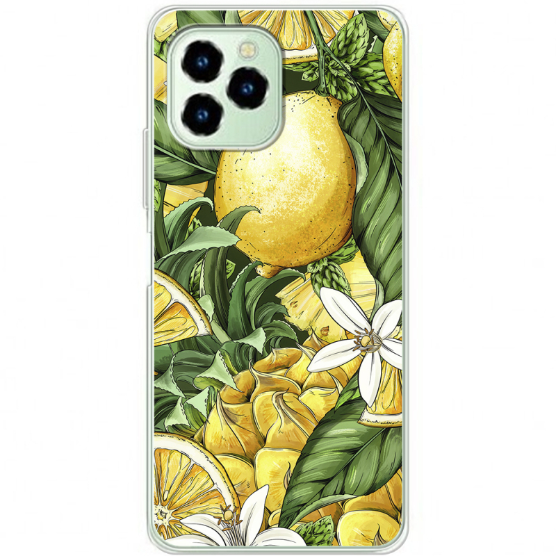 Чехол BoxFace Oukitel C21 Pro Lemon Pattern