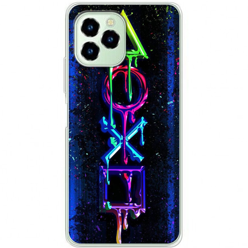 Чехол BoxFace Oukitel C21 Pro Graffiti symbols