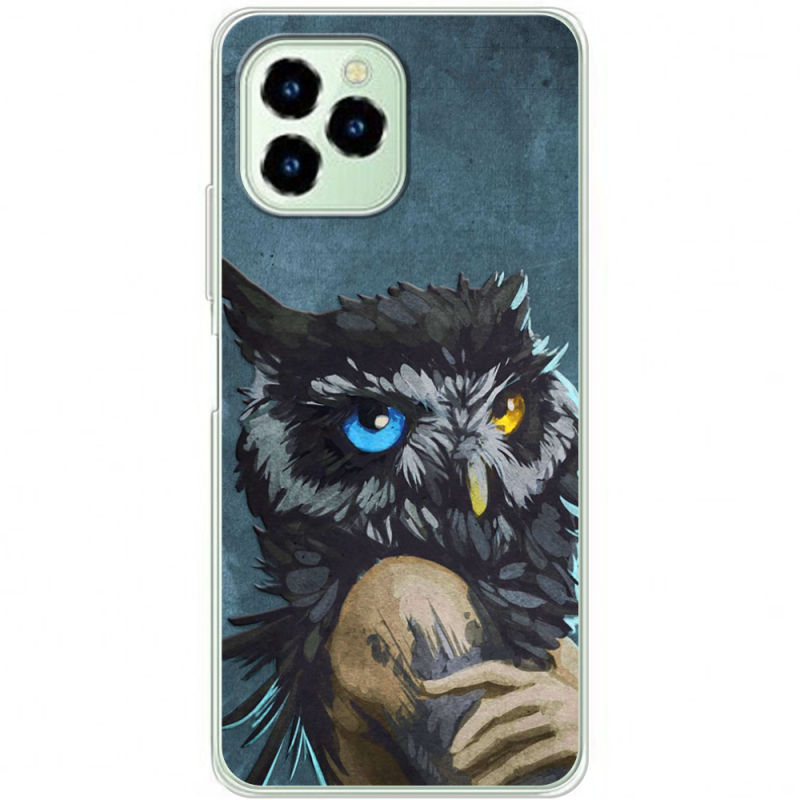 Чехол BoxFace Oukitel C21 Pro Owl Woman