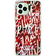 Чехол BoxFace Oukitel C21 Pro Love Graffiti