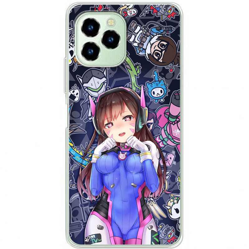 Чехол BoxFace Oukitel C21 Pro Overwatch D.VA