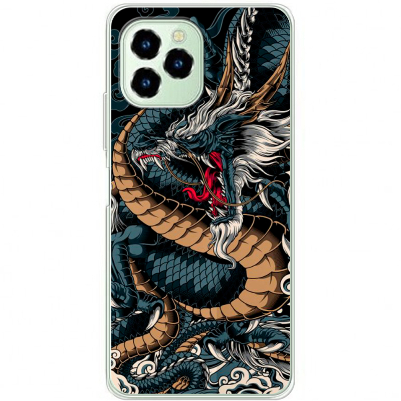 Чехол BoxFace Oukitel C21 Pro Dragon Ryujin