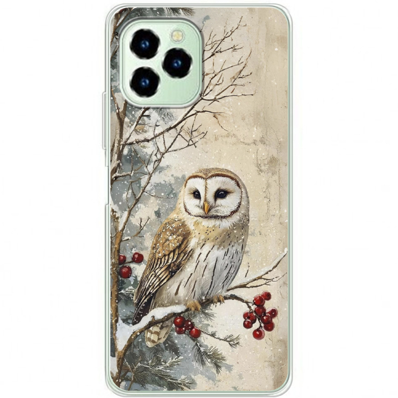 Чехол BoxFace Oukitel C21 Pro Christmas Owl