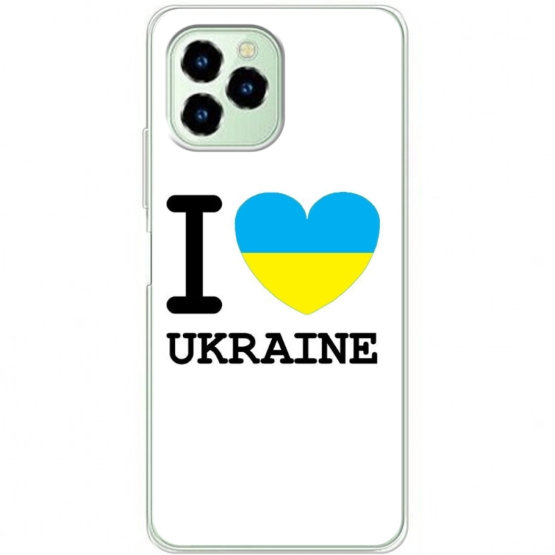 Чехол BoxFace Oukitel C21 Pro I love Ukraine