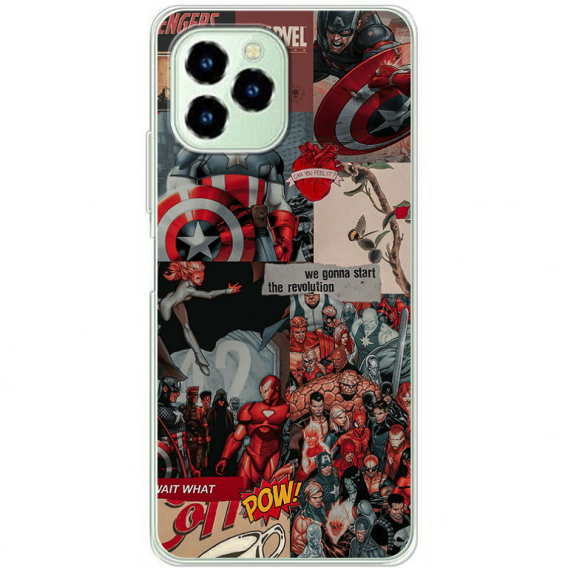 Чехол BoxFace Oukitel C21 Pro Marvel Avengers