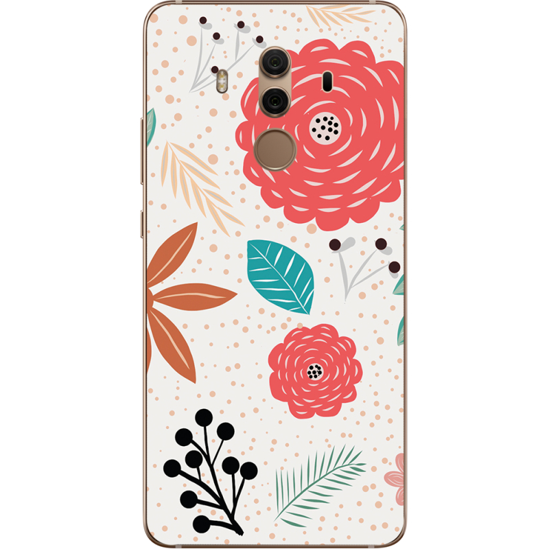 Чехол Uprint Huawei Mate 10 Pro Line Flowers