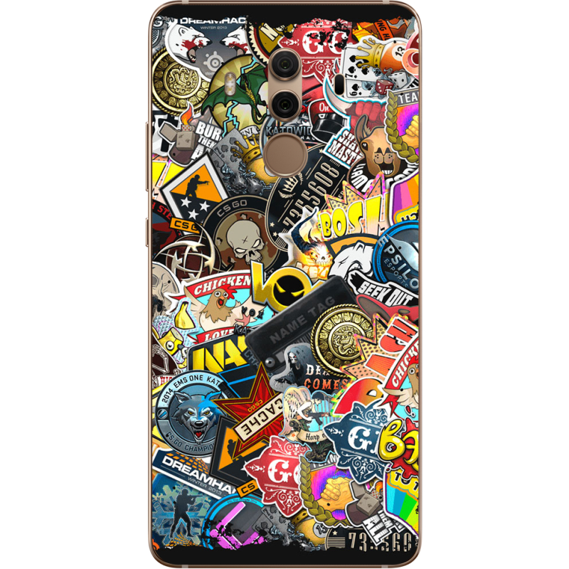 Чехол Uprint Huawei Mate 10 Pro CS:Go Stickerbombing