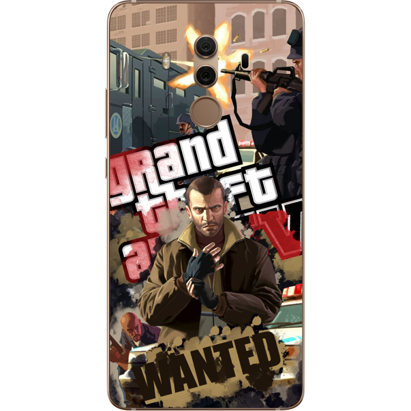 Чехол Uprint Huawei Mate 10 Pro GTA 4