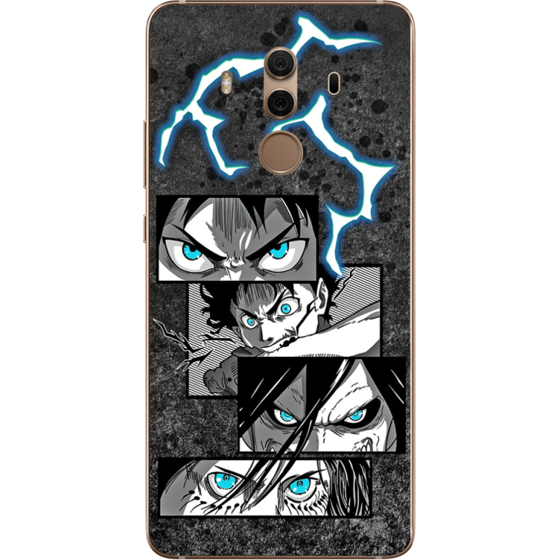 Чехол Uprint Huawei Mate 10 Pro Eren Yeager Transformation