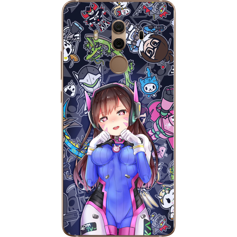 Чехол Uprint Huawei Mate 10 Pro Overwatch D.VA