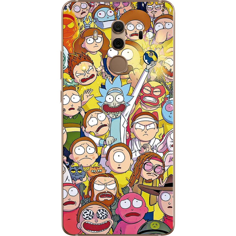 Чехол Uprint Huawei Mate 10 Pro Rick and Morty