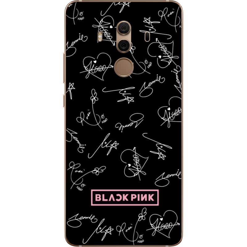 Чехол Uprint Huawei Mate 10 Pro Blackpink автограф