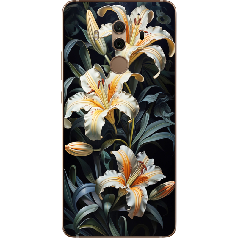 Чехол Uprint Huawei Mate 10 Pro Сяйво цвіту ночі