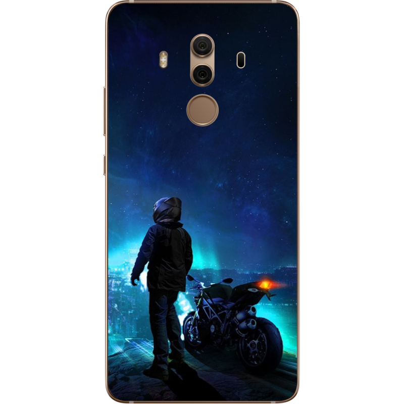 Чехол Uprint Huawei Mate 10 Pro Motorcyclist