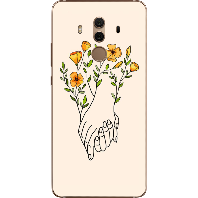 Чехол Uprint Huawei Mate 10 Pro Flower Hands