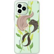 Прозрачный чехол BoxFace Oukitel C21 Pro Cute Mermaid