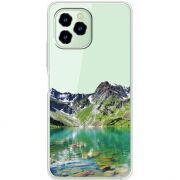 Прозрачный чехол BoxFace Oukitel C21 Pro Green Mountain