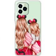 Прозрачный чехол BoxFace Oukitel C21 Pro Mouse Girls