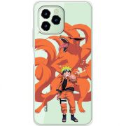 Прозрачный чехол BoxFace Oukitel C21 Pro Naruto and Kurama