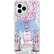 Чехол со стразами Oukitel C21 Pro Perfume bottle