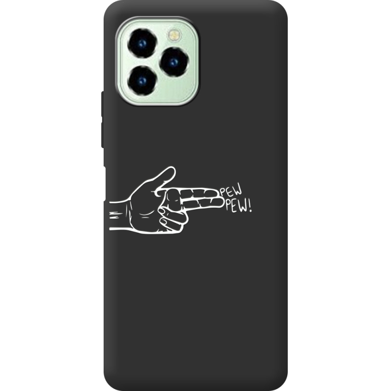 Черный чехол BoxFace Oukitel C21 Pro Pew Pew