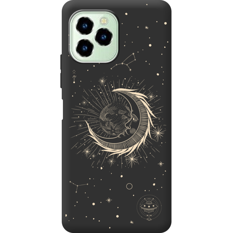 Черный чехол BoxFace Oukitel C21 Pro Moon