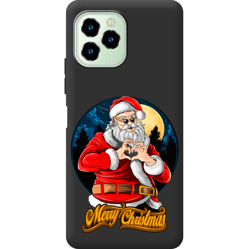 Черный чехол BoxFace Oukitel C21 Pro Cool Santa