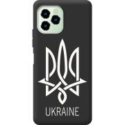 Черный чехол BoxFace Oukitel C21 Pro Тризуб монограмма ukraine