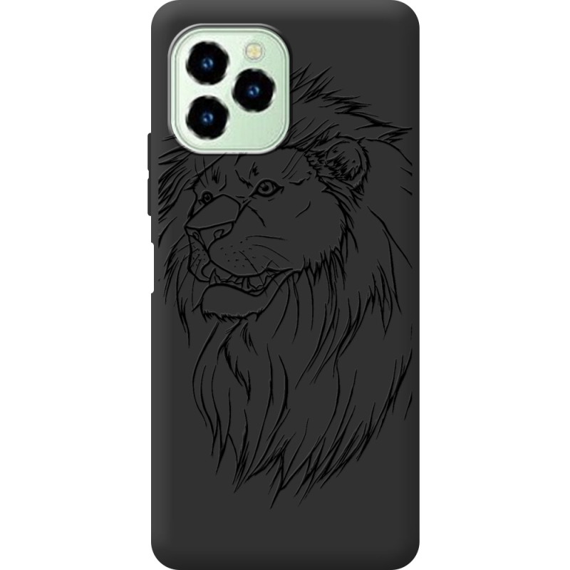 Черный чехол BoxFace Oukitel C21 Pro Lion