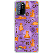 Чехол BoxFace Oukitel C25 Yoga Cat