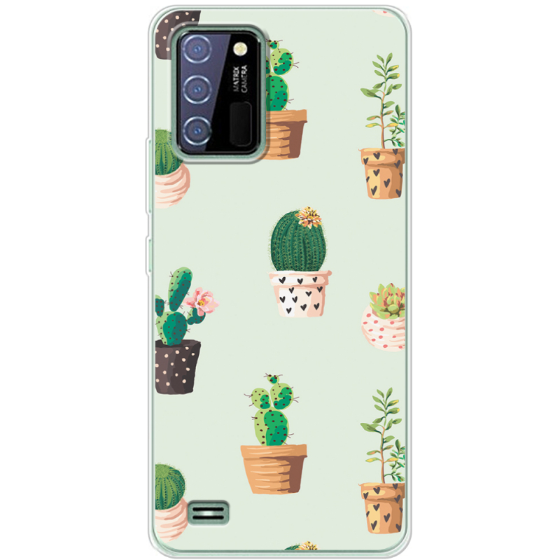 Чехол BoxFace Oukitel C25 L-green Cacti