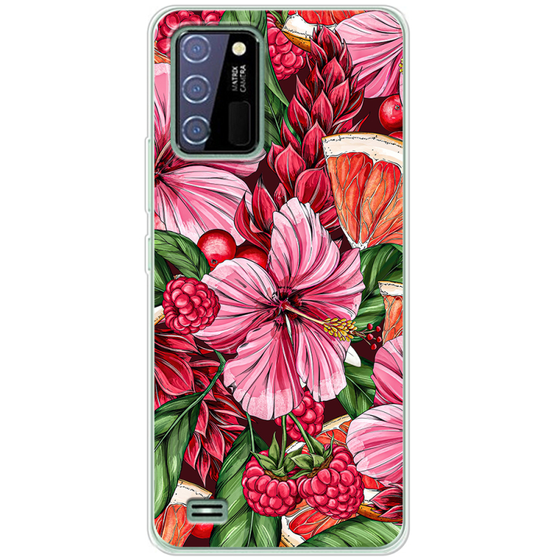 Чехол BoxFace Oukitel C25 Tropical Flowers