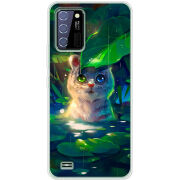 Чехол BoxFace Oukitel C25 White Tiger Cub