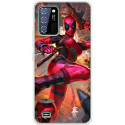 Чехол BoxFace Oukitel C25 Woman Deadpool