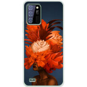 Чехол BoxFace Oukitel C25 Exquisite Orange Flowers