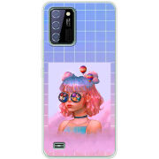 Чехол BoxFace Oukitel C25 Girl in the Clouds