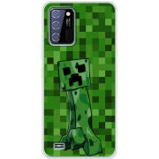 Чехол BoxFace Oukitel C25 Minecraft Creeper