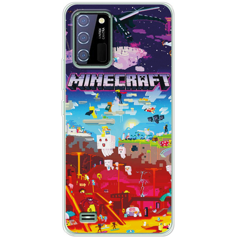 Чехол BoxFace Oukitel C25 Minecraft World Beyond