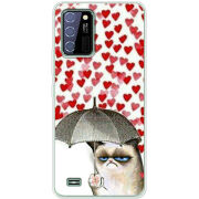 Чехол BoxFace Oukitel C25 Raining Hearts