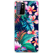 Чехол BoxFace Oukitel C25 flowers in the tropics