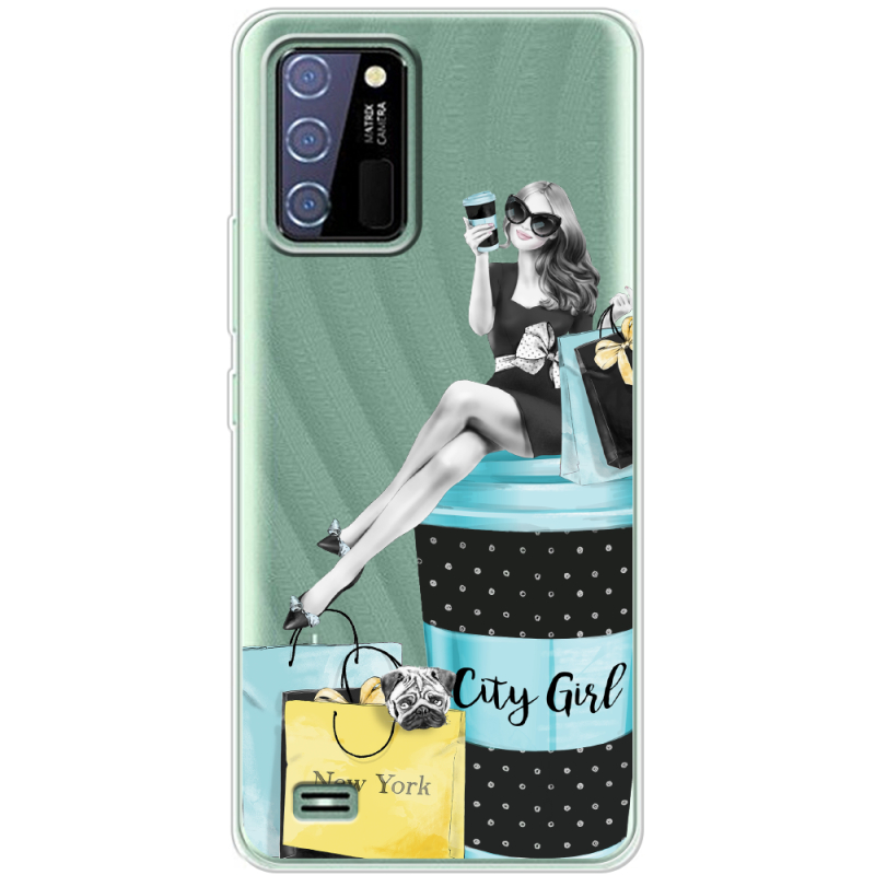 Прозрачный чехол BoxFace Oukitel C25 City Girl