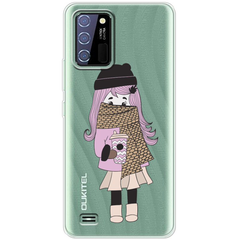 Прозрачный чехол BoxFace Oukitel C25 Winter Morning Girl