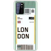 Прозрачный чехол BoxFace Oukitel C25 Ticket London