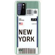 Прозрачный чехол BoxFace Oukitel C25 Ticket New York