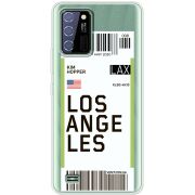 Прозрачный чехол BoxFace Oukitel C25 Ticket Los Angeles