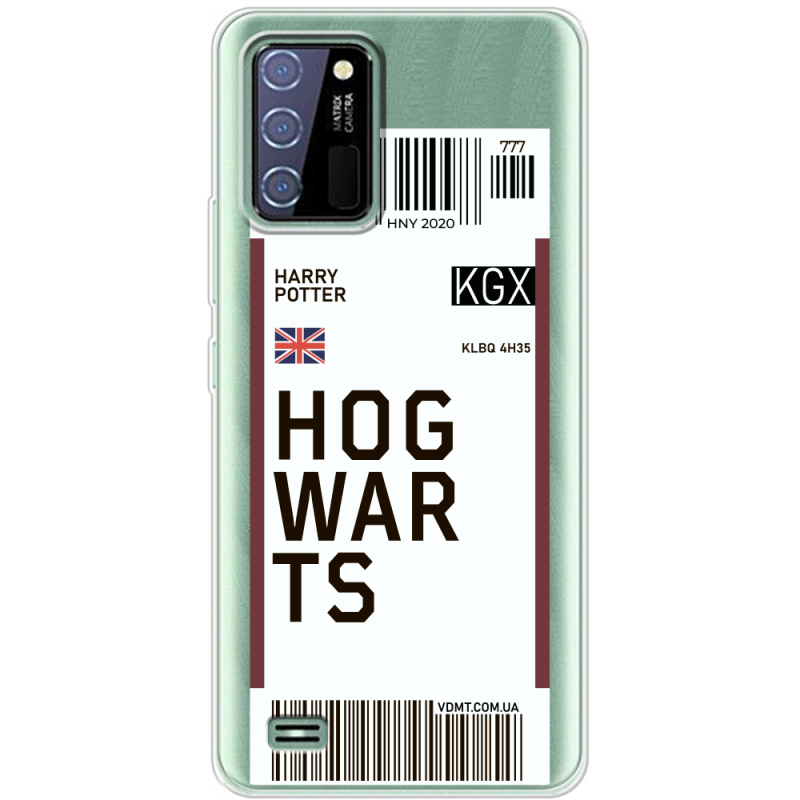 Прозрачный чехол BoxFace Oukitel C25 Ticket Hogwarts