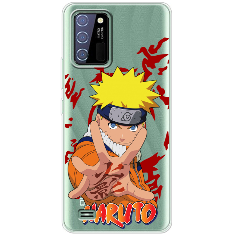 Прозрачный чехол BoxFace Oukitel C25 Naruto