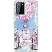 Чехол со стразами Oukitel C25 Perfume bottle