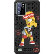 Черный чехол BoxFace Oukitel C25 Yellow Fun